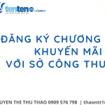 Đăng ký chương trình khuyến mại với Sở công thương