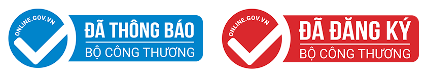 thông báo website với Bộ Công Thương