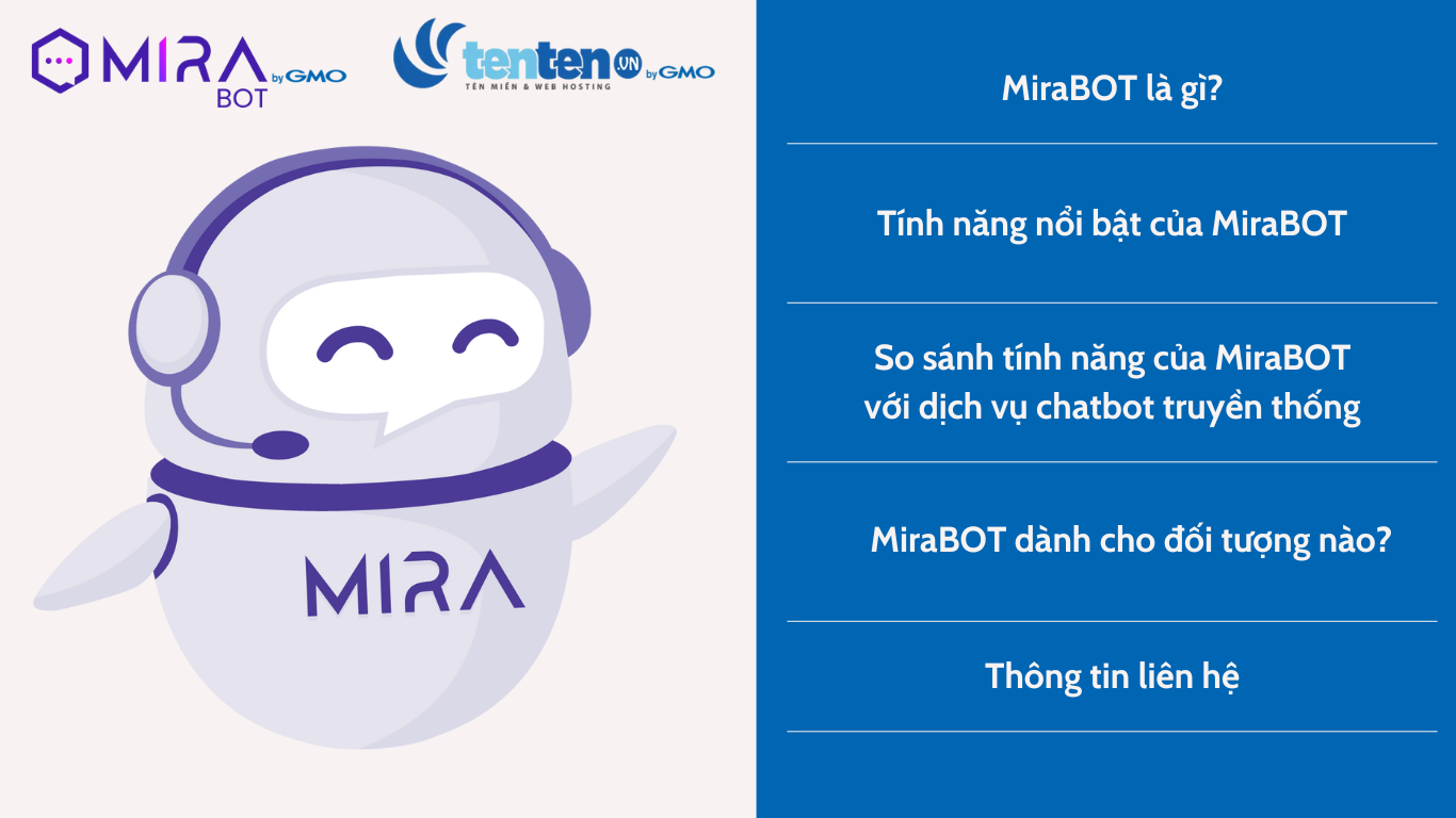 Khám phá MiraBOT – Giải pháp Chatbot AI đột phá cho doanh nghiệp