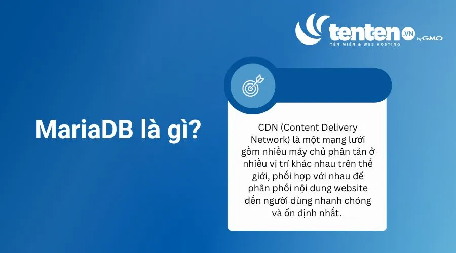 MariaDB là hệ quản trị cơ sở dữ liệu quan hệ (RDBMS) mã nguồn mở