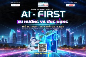 Workshop Quản trị thông minh với AI – First: Xu hướng và ứng dụng