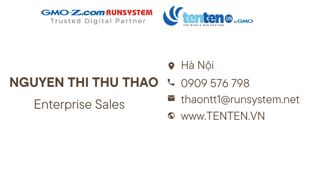 thông báo website với Bộ Công Thương