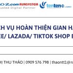 Dịch vụ hoàn thiện gian hàng Shopee/ Lazada/ TikTok Shop by GMO