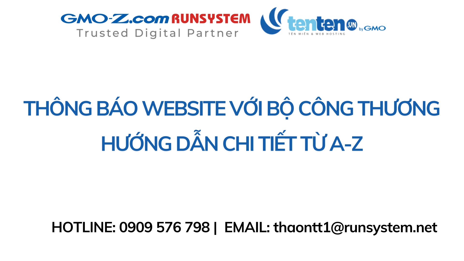 Thông báo website với Bộ Công Thương: Hướng dẫn chi tiết từ A-Z