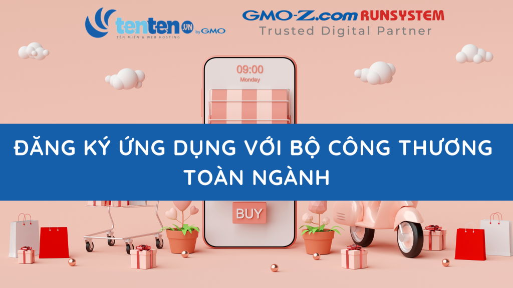 đăng ký ứng dụng với bộ công thương