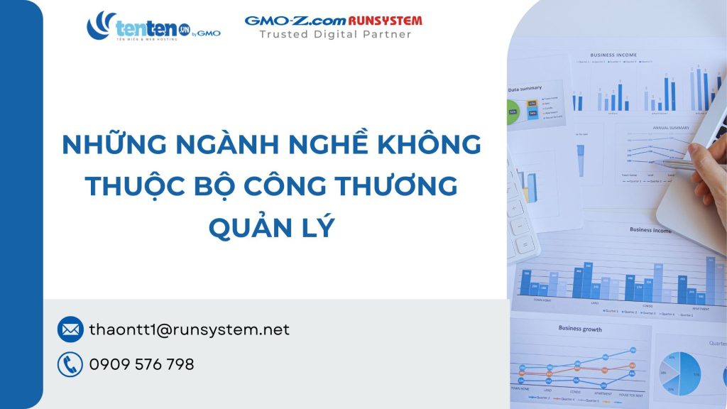 Những ngành nghề không thuộc Bộ Công Thương quản lý