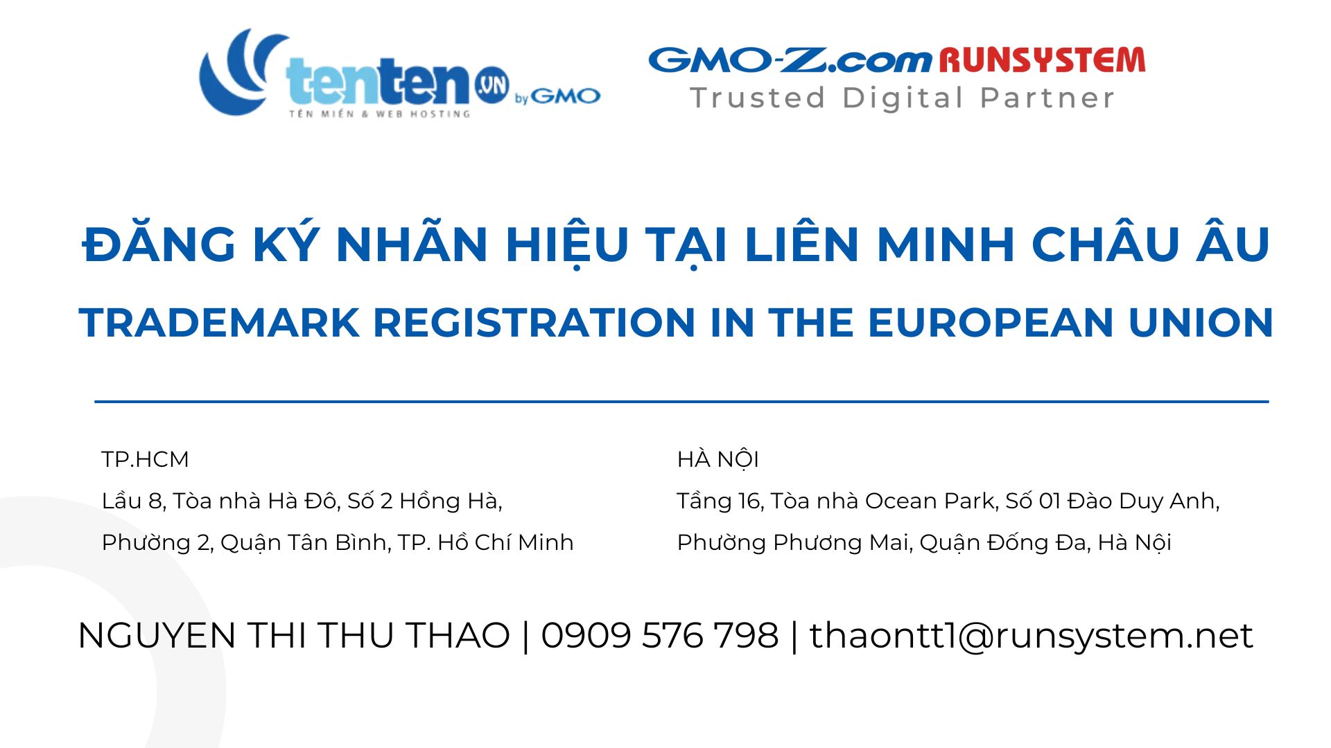Đăng ký nhãn hiệu tại Liên minh Châu Âu