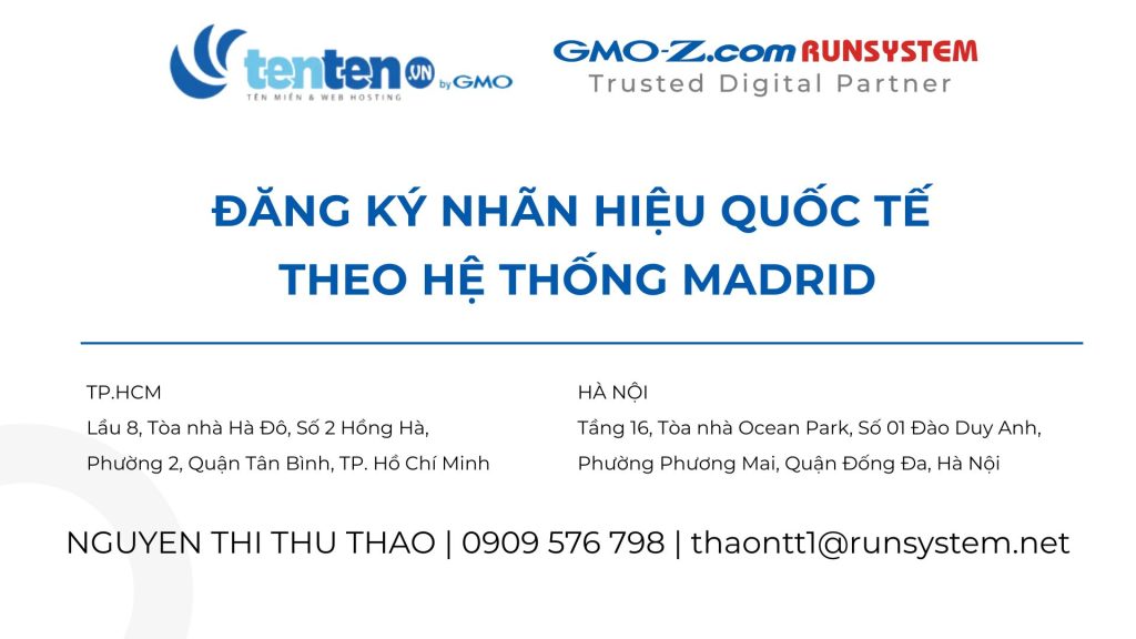 Đăng ký nhãn hiệu quốc tế theo hệ thống Madrid