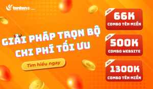 [Khách lẻ] Website và tên miền thương hiệu – Bắt đầu ngay với ngân sách từ 66K