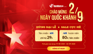 Tự hào chủ quyền số Việt Nam – Ưu đãi đặc biệt dành riêng cho tên miền quốc gia .VN