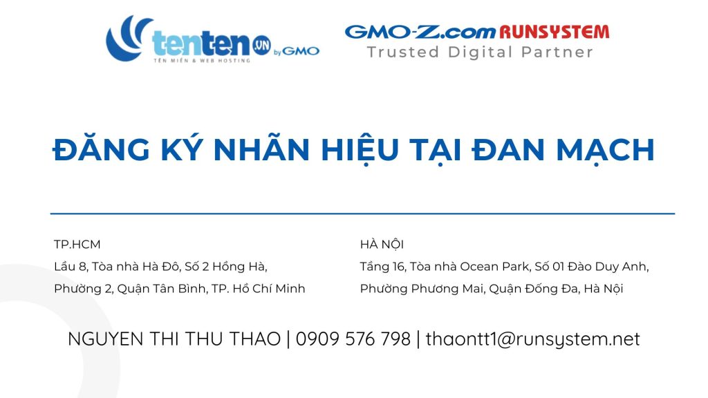 Đăng ký nhãn hiệu tại Đan Mạch