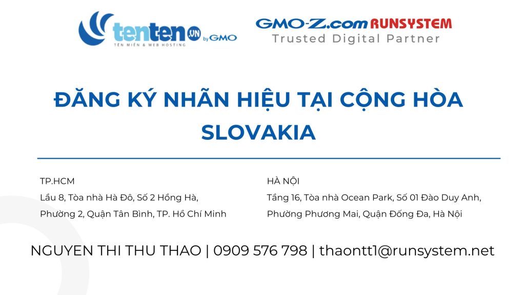 đăng ký nhãn hiệu tại Slovakia