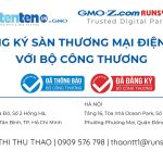 Đăng ký sàn thương mại điện tử với Bộ Công Thương