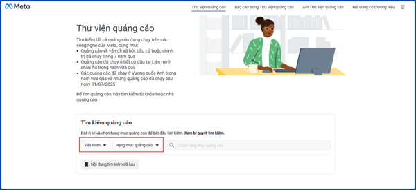 thư viện quảng cáo