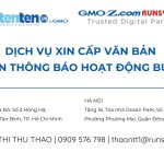 Dịch vụ xin cấp văn bản xác nhận thông báo hoạt động bưu chính – Điều kiện & thủ tục