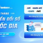 [Tháng 10_Khách lẻ] Tên miền .VN/ .COM.VN/.COM/.NET 0 đồng, tặng 6 tháng khi đăng ký hosting/ email server và nhiều ưu đãi khác