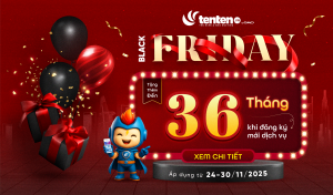 [Black Friday 2025_Đại lý] Tặng thêm đến 36 tháng sử dụng khi đăng ký mới dịch vụ