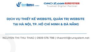 DỊCH VỤ THIẾT KẾ WEBSITE, QUẢN TRỊ WEBSITE TẠI HÀ NỘI, TP. HỒ CHÍ MINH & ĐÀ NẴNG