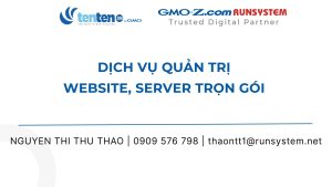 Dịch vụ quản trị website, server trọn gói