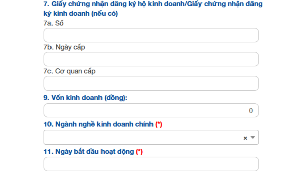 cách đăng ký mã số thuế hộ kinh doanh online
