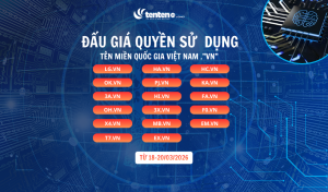 Thông tin chính thức: Đấu giá tên miền “.vn” 2 ký tự – Cơ hội sở hữu tài sản số giá trị cao (18–20/3/2026)