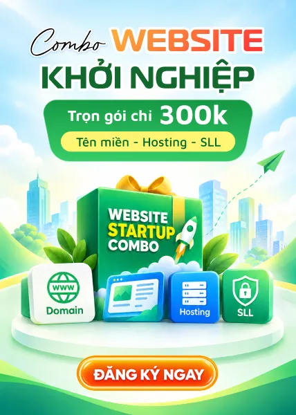 Combo website khởi nghiệp side banner