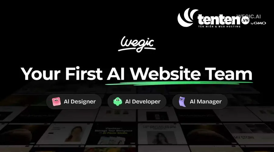 Công cụ tạo website bằng AI Wegic.AI