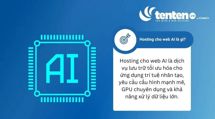 Hosting cho web AI là gì