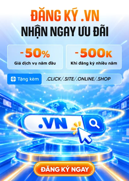 Khuyến mãi tên miền .vn