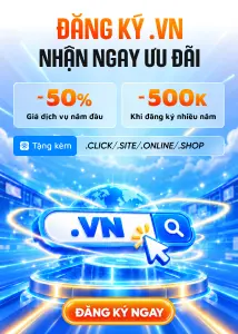 Khuyến mãi tên miền .vn