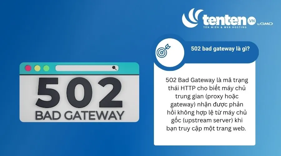 502 Bad Gateway là lỗi gì
