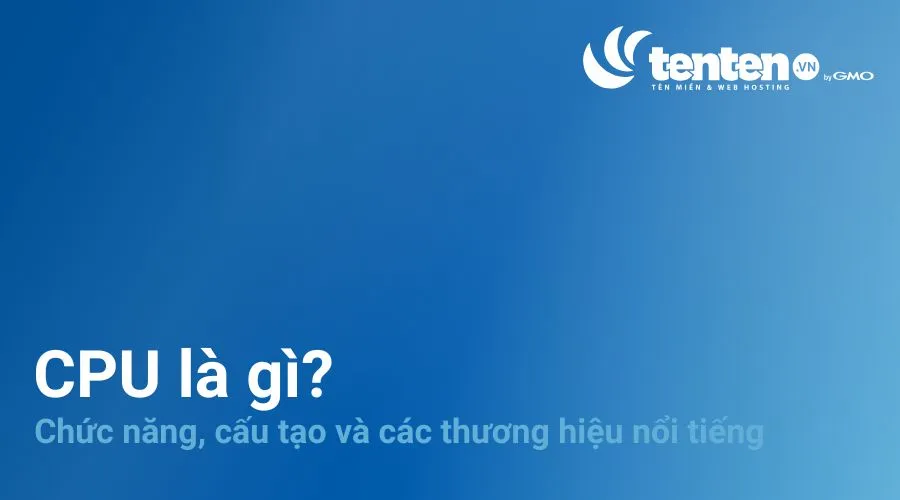 CPU là gì? Chức năng, cấu tạo và các thương hiệu nổi tiếng