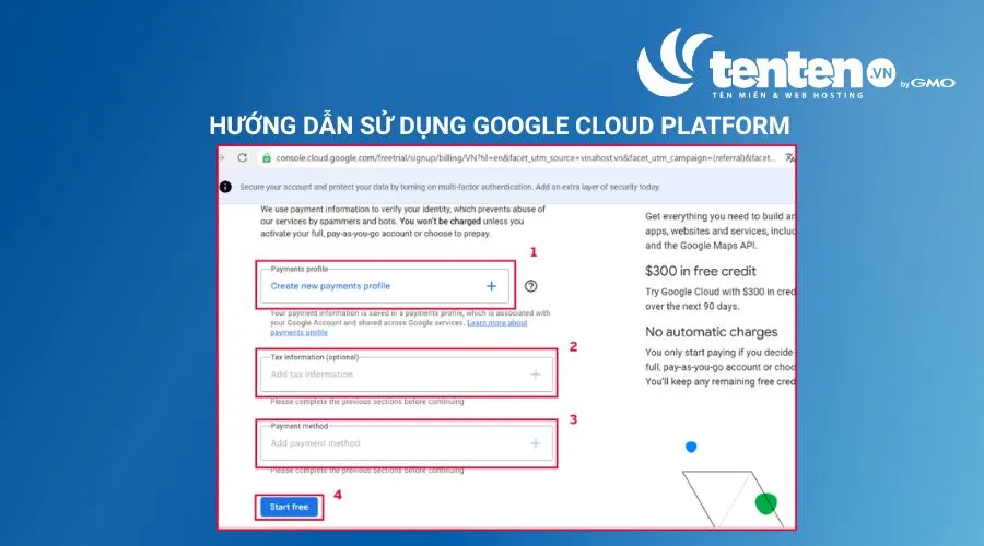 Cung cấp các thông tin cá nhân hoặc doanh nghiệp