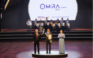 GMO-Z.com RUNSYSTEM đạt cú đúp Giải thưởng Sao Khuê 2025 với MiraBOT và RUNERP