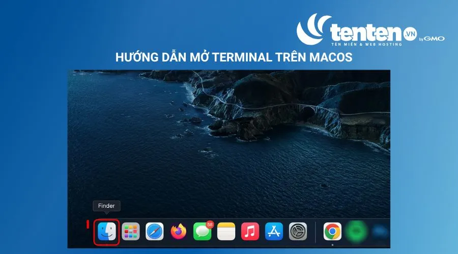 Mở Finder trên Dock